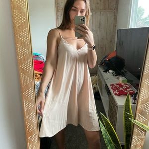 Elegant baby pink dress